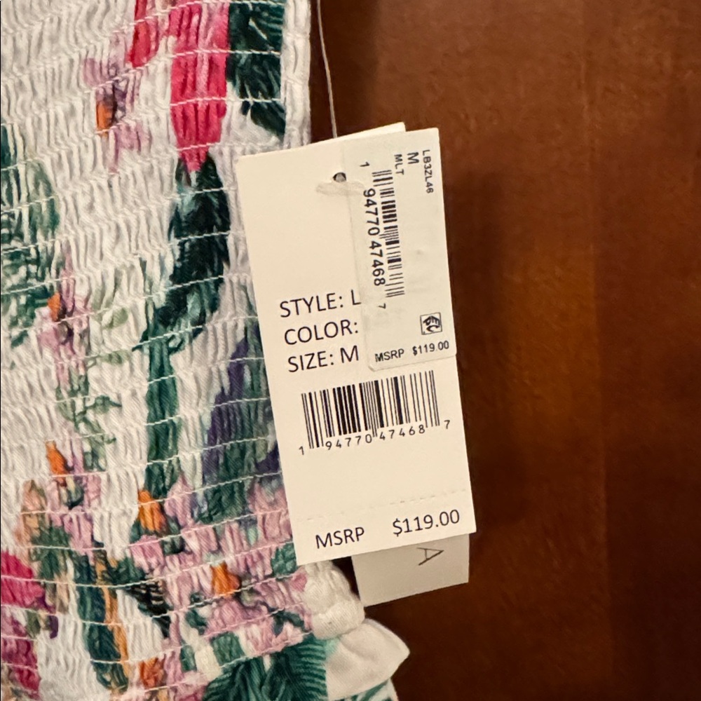 La Blanca NWT Midi Dress Swim Coverup *missing neck string, size Medium. - Picture 6 of 7